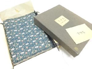 大丸特選　川島織物調製　高雄製　唐花唐子文錣織